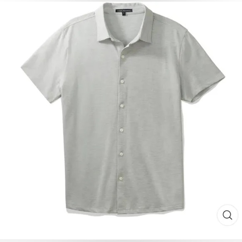 Robert Barakett Lanville Short Sleeve Button Down Shirt XXL